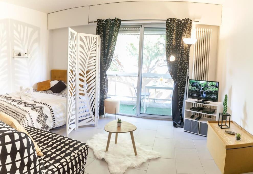 Residence Bord De Mer-Terasse-Plage Prado David Marsilia Exterior foto